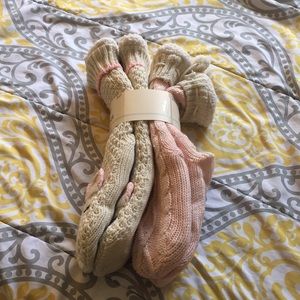 Jane & Bleecker Slipper Socks - Shoe Size 4-10